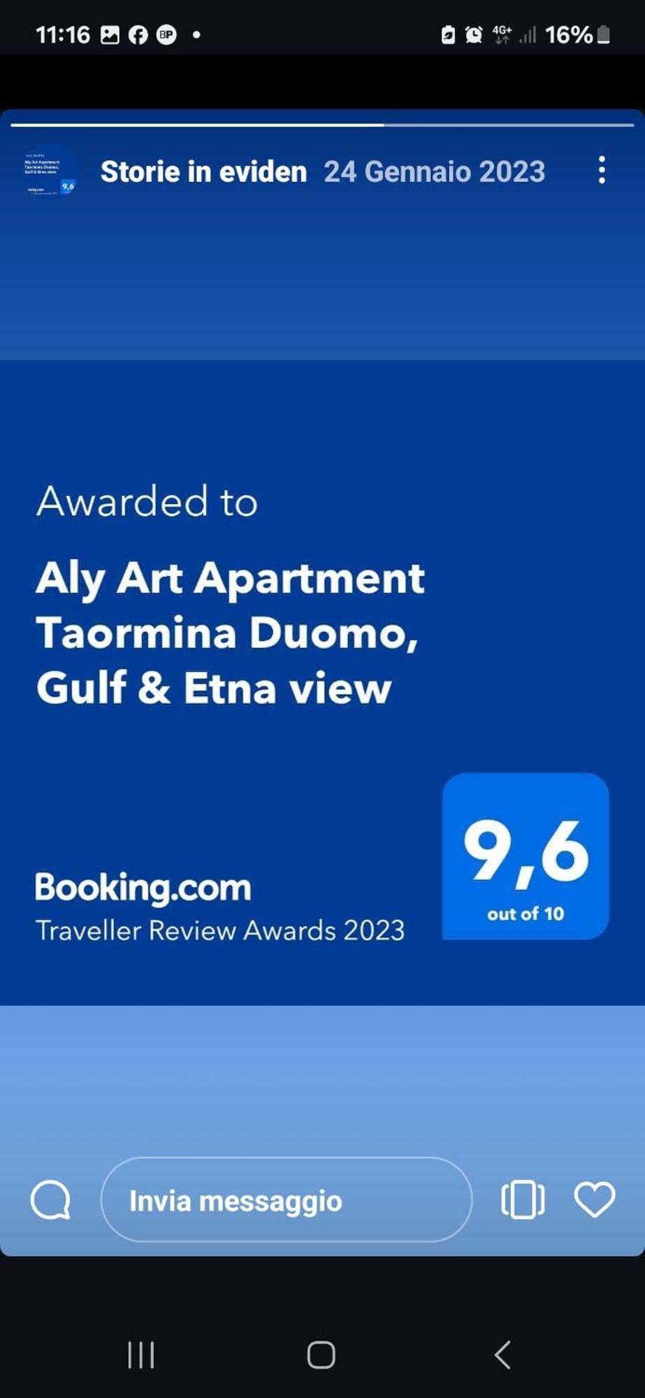 Aly Art Apartment Taormina Duomo, Gulf & Etna View Exterior foto